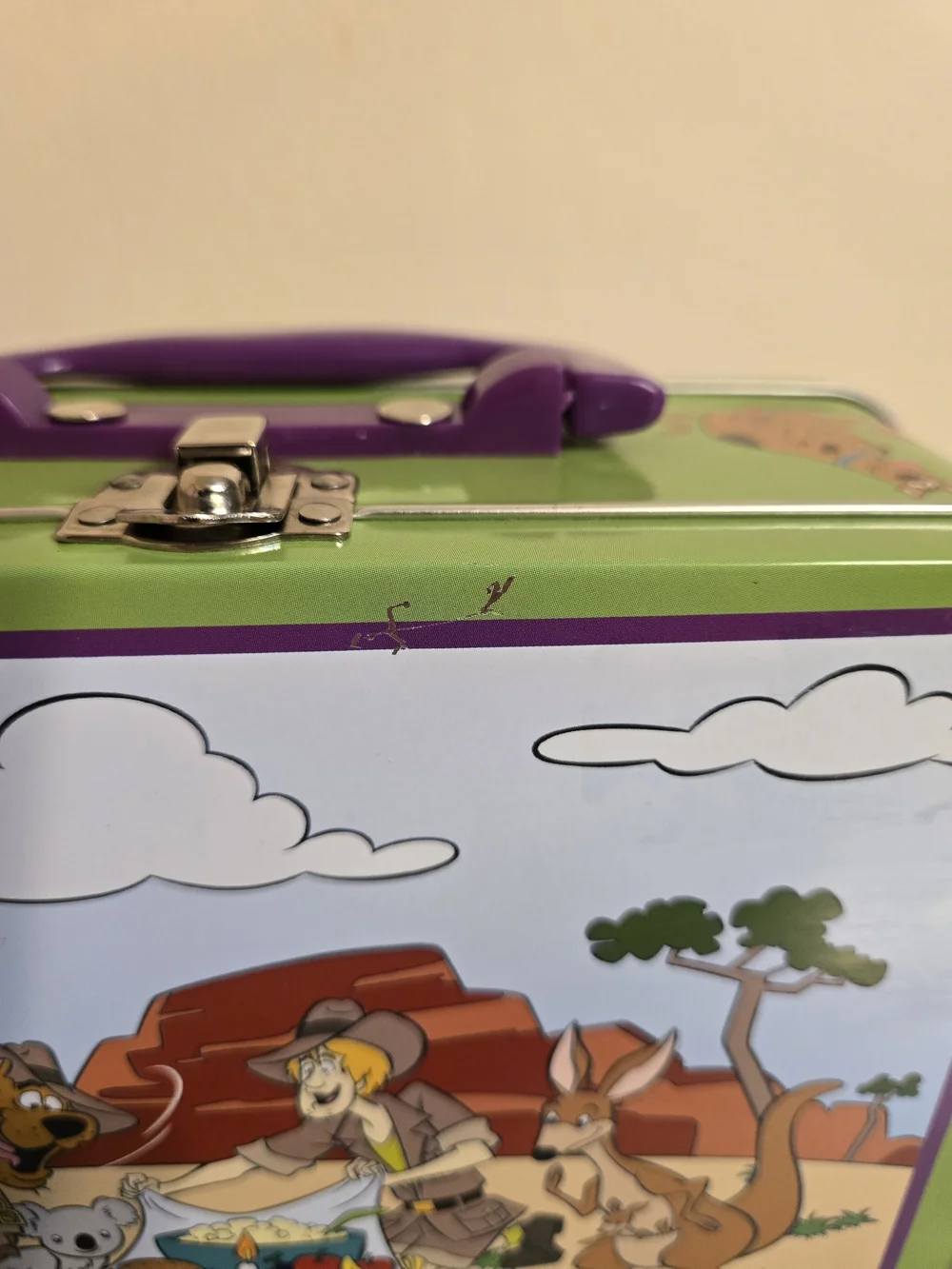 Scooby-Doo Metal Tin Lunch Box with 100 Piece Puzzle